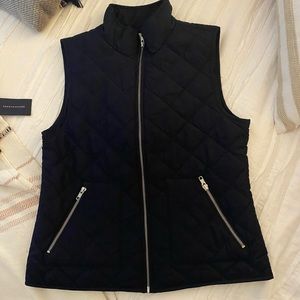 Navy blue vest